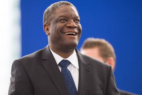 Denis Mukwege au parlement européen de Strasbourg en novembre 2014