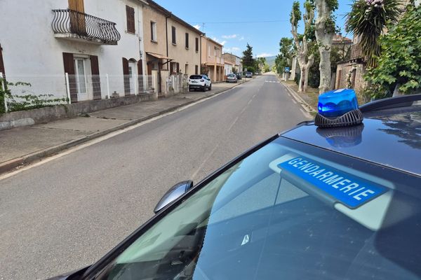 La gendarmerie s'est rendue sur les lieux, à Ghisonaccia gare.