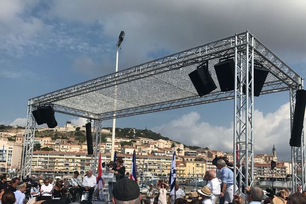 300 personnes ont participé à la commémoration de l'odyssée de l'Exodus, ce dimanche matin à Sète. Certains rescapés qui étaient à bord du bateau il y a 70 ans avaient fait le voyage exprès depuis Israel.