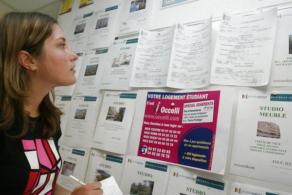 Le logement est en moyenne plus cher que l'an dernier pour les étudiants niçois. 