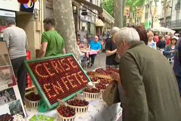 C'est la fête de la cerise à Céret ! - 30 mai 2015