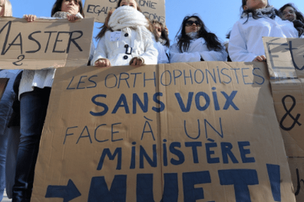 Les orthophonistes se mobilisent pour faire valoir leur profession