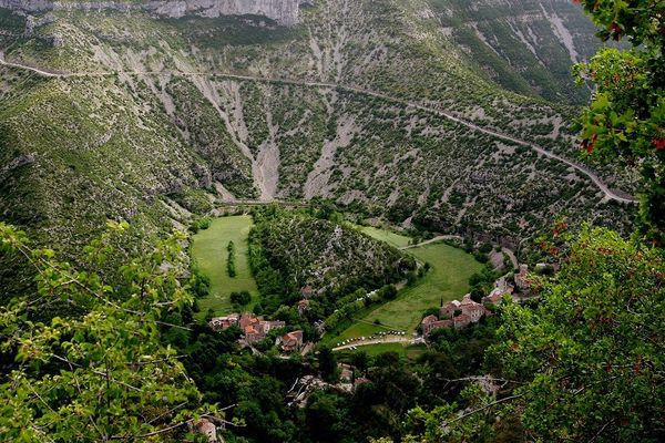 Cirque de Navacelles dans les Causses des Cévennes