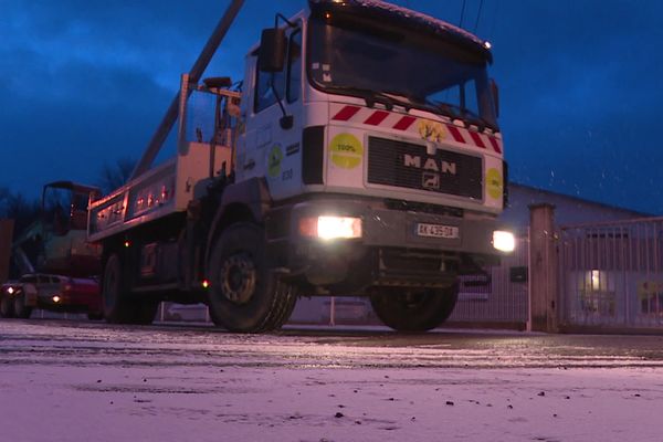 LAUBE BTP à Bort-les-Orgues, en Corrèze, a choisi de passer à l'agrocarburant pour ses poids lourds.