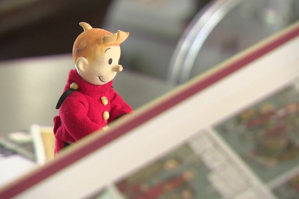 Jusqu'au 31 aout 2023, le personnage Spirou, de la seconde guerre mondiale est à l'honneur au musée de la Résistance de Limoges.