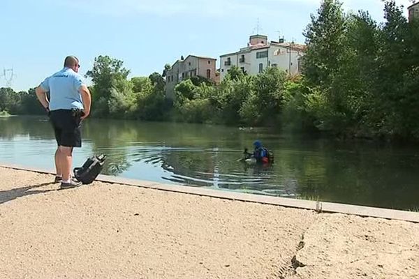 Les gendarmes recherche un homme disparu depuis mercredi 27 juin 2018 dans le fleuve Hérault