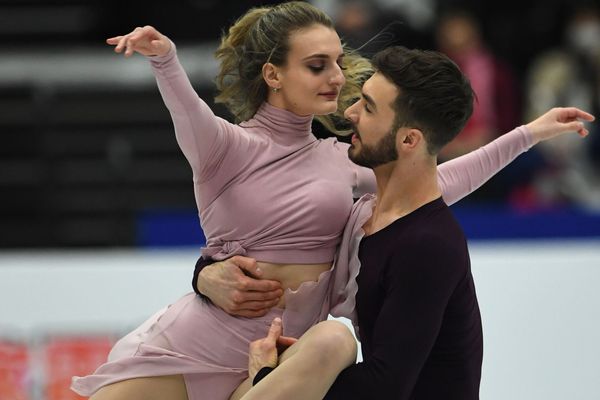 Le couple Clermontois Gabriella Papadakis et Guillaume Cizeron sacrés pour la quatrième fois champions du monde de danse sur glace au Japon le samedi 23 mars 2019