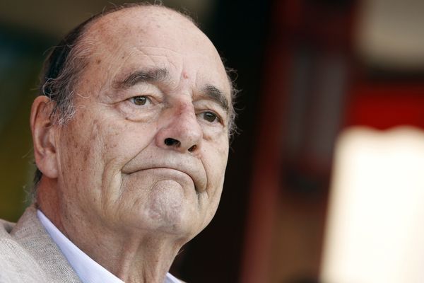 Jacques Chirac à Saint-Tropez, en 2011. 