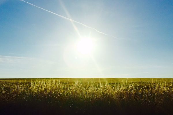 Les plaines du Vexin normand renoueront ce dimanche avec un ciel ensoleillé.