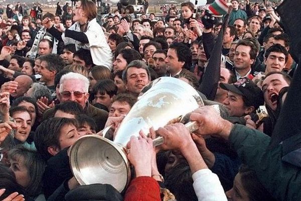 L'arrivée de la Coupe d'Europe à Brive fut mouvementée...