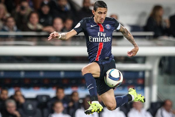 Le joueur du PSG Angel Di Maria.