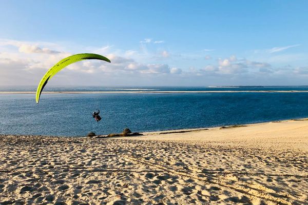 De belles éclaircies et quelques nuages... (Dune du Pilat)