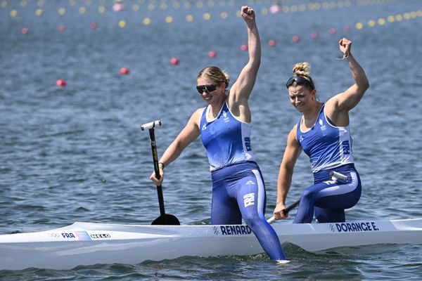 Les deux athlètes sont arrivées troisième en quart de finale