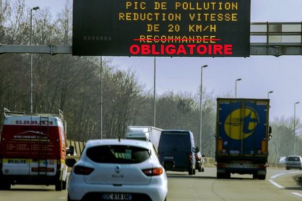 Baisser de 20 km/h votre vitesse est obligatoire ce vendredi dans le Nord Pas-de-Calais.