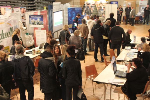 En 2017, 750 personnes ont participé au forum de l'emploi