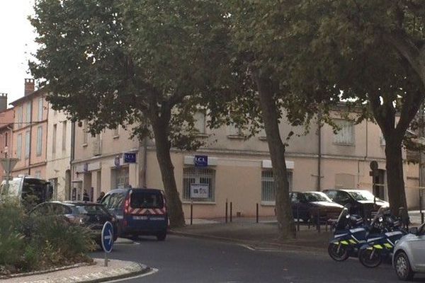 L'agence du crédit Lyonnais de Graulhet