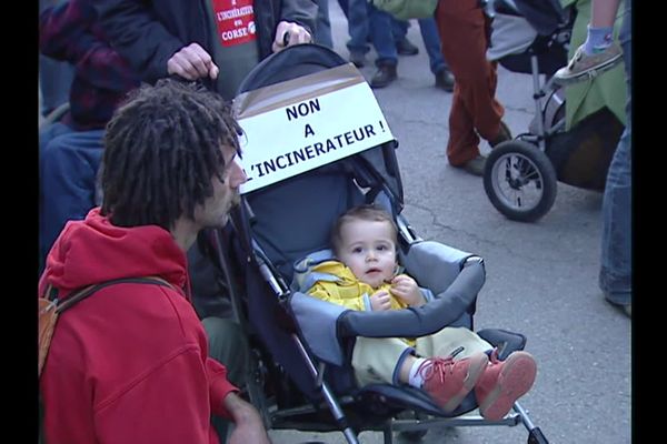 La mobilisation contre l'incinérateur en Corse a été régulière.