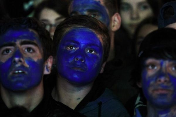 12/04/15 - Coupe de la Ligue, Place Saint-Nicolas à Bastia, du rire au larmes