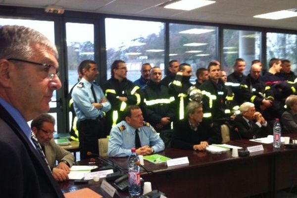 Les pompiers s'invitent au Conseil d'Administration du SDIS