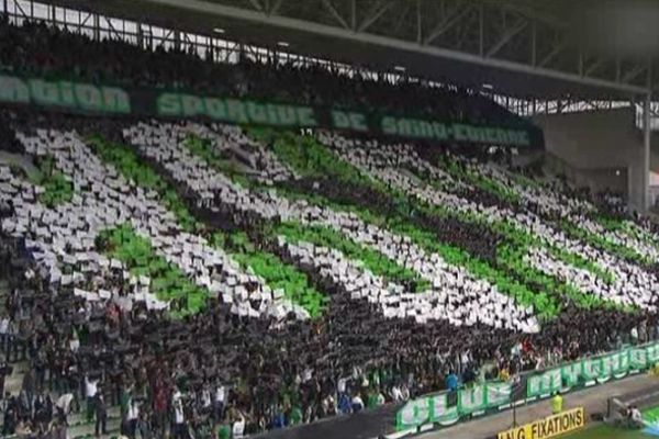 Les supporteurs des Verts comblés à domicile.