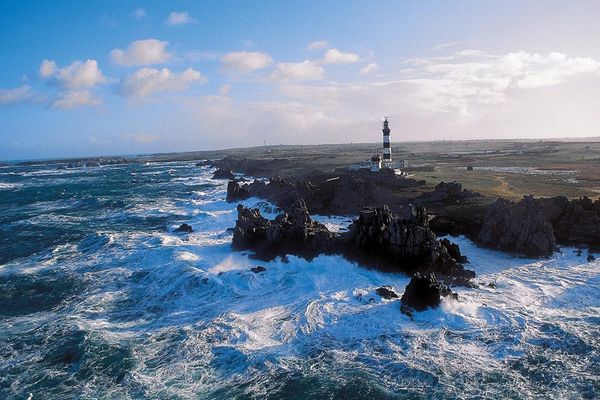 L'homme est tombé à l'eau au nord-ouest de l'île d'Ouessant