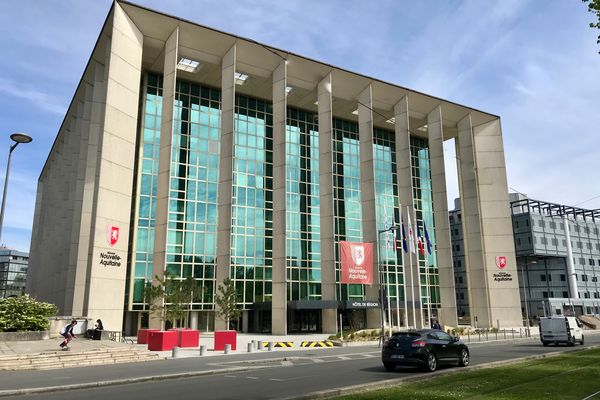 L'hôtel de Région Nouvelle Aquitaine à Bordeaux