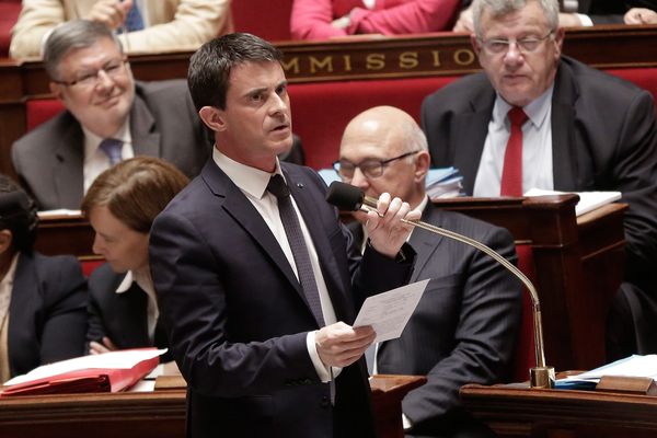 Le premier ministre Manuel Valls