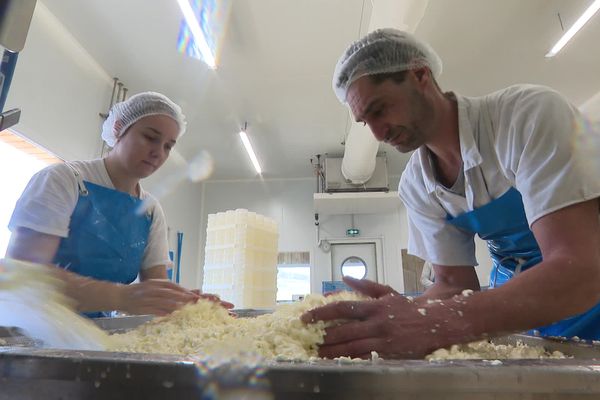 Alors que les agriculteurs expriment leur colère dans toute la France, un groupe de producteurs de lait a décidé de prendre en main son destin et la maîtrise des prix de ses produits. Ils ont créé leur laiterie à Burdignes, dans la Loire.