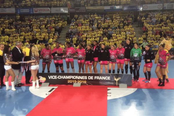 Fleury Lorient Handball sont vice-championnes de France 2015-2016, après leur défaite à Metz le samedi 28 mai 2016.