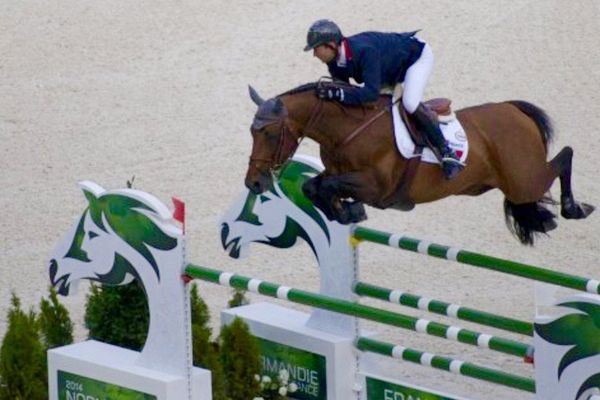 Patrice Delaveau avait obtenu la médaille d'argent aux Mondiaux de Caen.