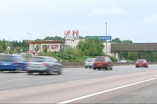 L'A6 à Beaune