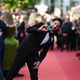 L'acteur Adrien Brody l'an dernier sur le tapis rouge du Festival de Cannes, bien amusé à faire des photos !