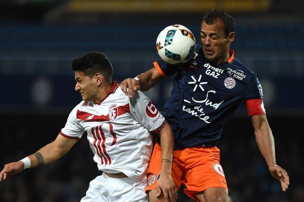 Le MHSC s'est lourdement incliné face à Lille 3 à 0 ce samedi soir au stade de la Mosson à Montpellier - 29 avril 2017