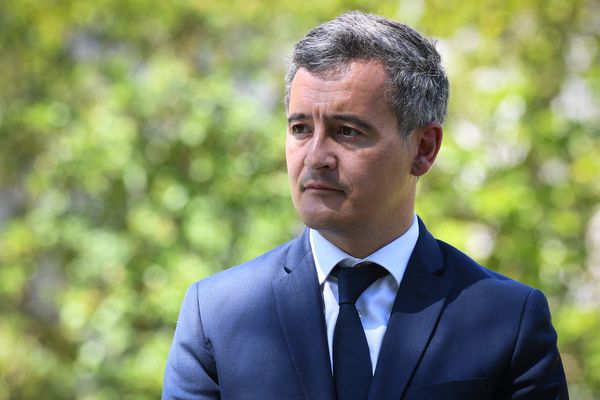 Le ministre de l'Intérieur Gérald Darmanin est en déplacement ce mercredi à Créteil, dans le Val-de-Marne.