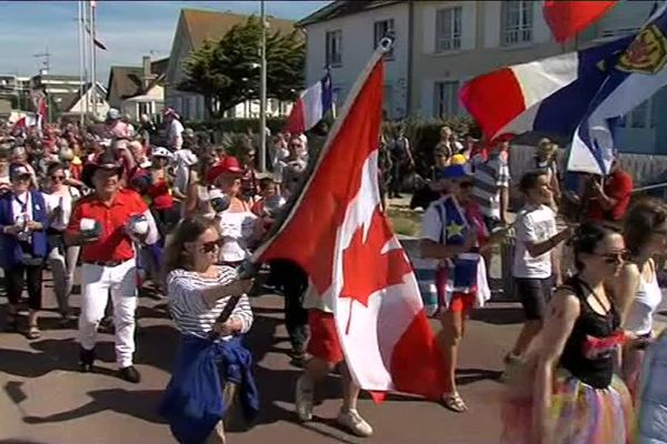 La semaine acadienne s'est achevée ce dimanche à Courseulles-sur-mer.