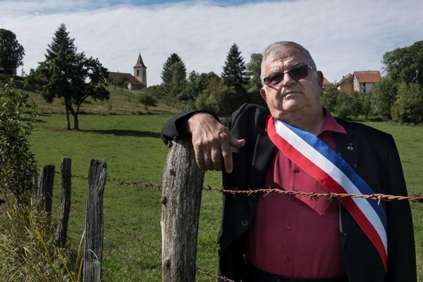 Daniel Cassard, maire de Belmont dans le Jura 