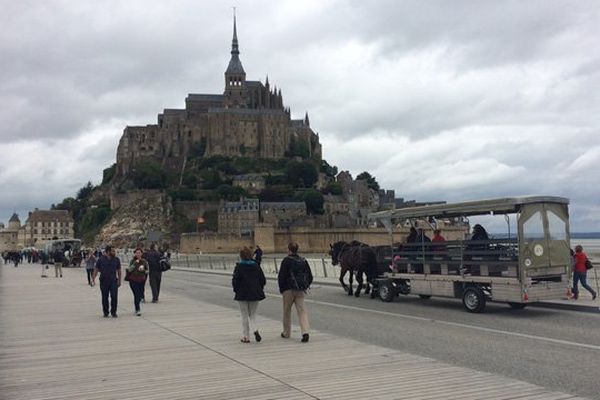 Le Mont-Saint-Michel à la veille du Grand Départ