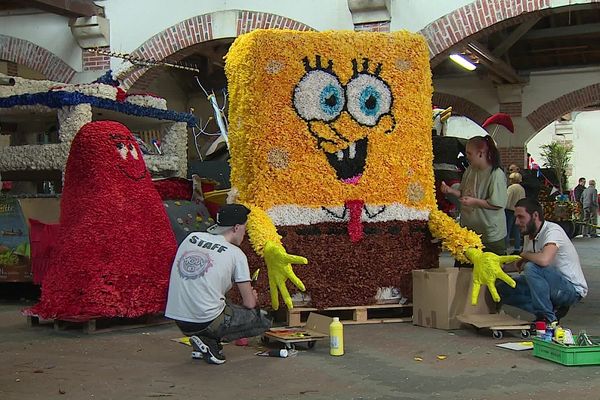 A Moulins, les chars du carnaval ont fait leur grand retour.