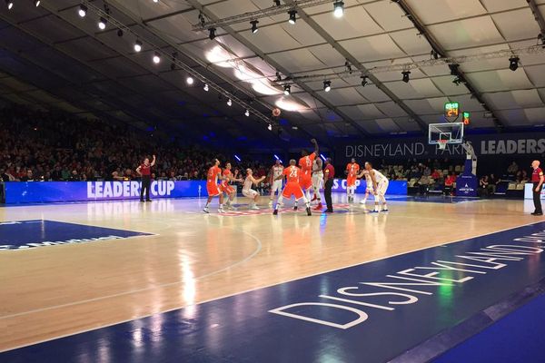 Le Mans face à Cholet en quart de finale de la Leaders Cup 2018 