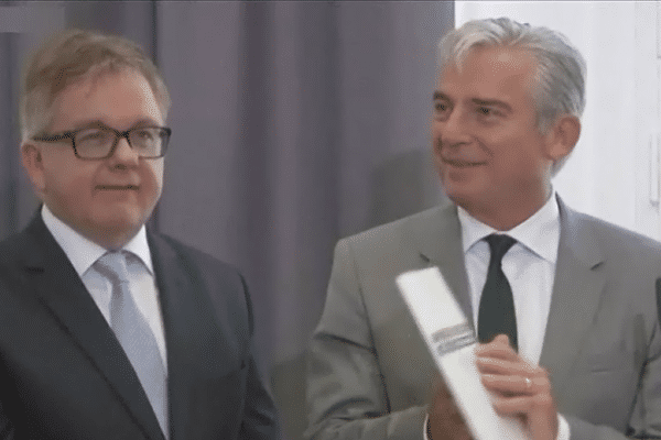 Guido Wolf et Thomas Strobel (CDU)