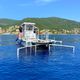 Toute l'année, le bateau de Marecorsica sillonne le littoral corse. "Ce sont des quantités énormes que l'on ramasse".