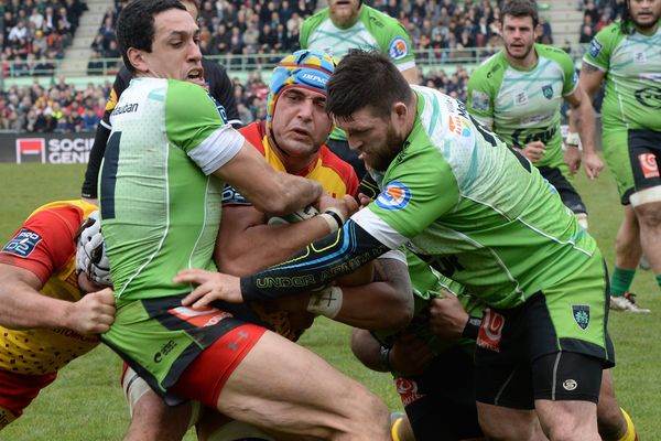 Perpignan s'est imposé à Montauban 20-22 dans un match très accroché - 24 février 2018