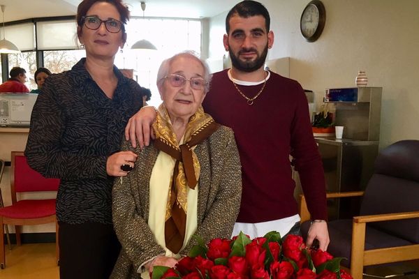 A Châtellerault, Andrée a fêté ses 100 ans.