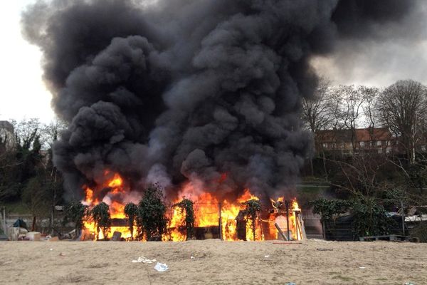 L'incendie a eu lieu ce dimanche matin vers 9h.