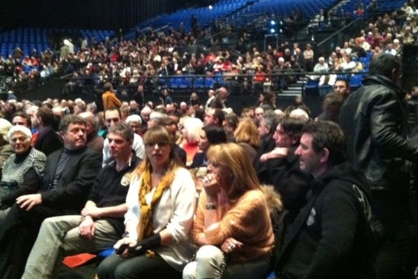 De nombreux participants à la réunion d'information au Zénith