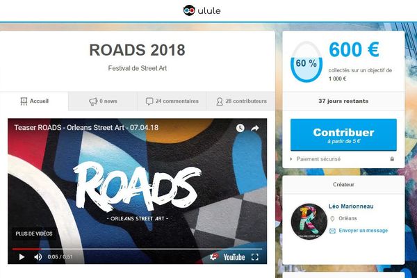 Les organisateurs de Roads comptent sur le financement participatif pour mener à bien leur projet. 