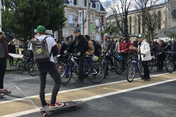 Vélorution organisée à Margny-les-Compiègne dans l'Oise samedi 16 mars 2019