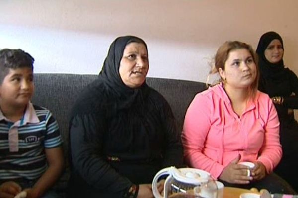 Fatima et sa famille résident à Yzeure depuis près de six mois. 