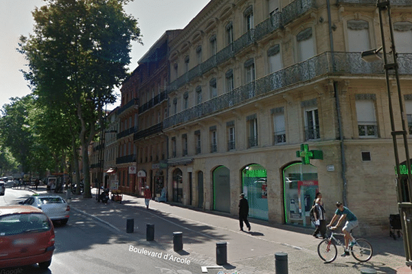 Boulevard d'Arcole à Toulouse