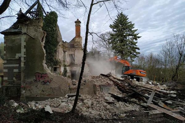 L’ex-maison Poulain située à Blois a été détruite ce 16 décembre 2019.